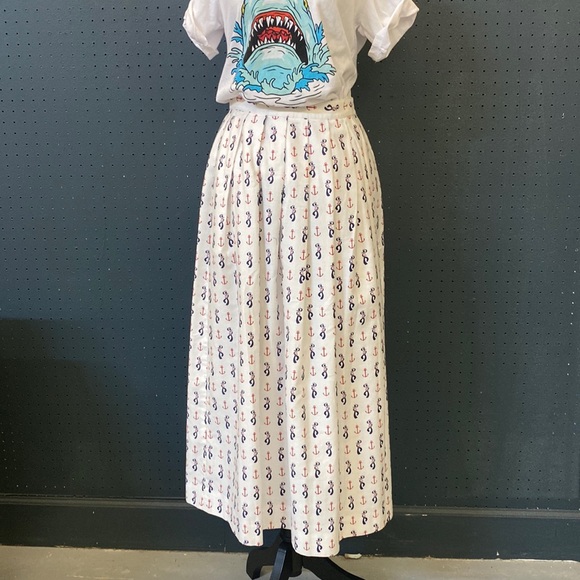 Vintage nautical David Brooks skirt - Picture 3 of 6